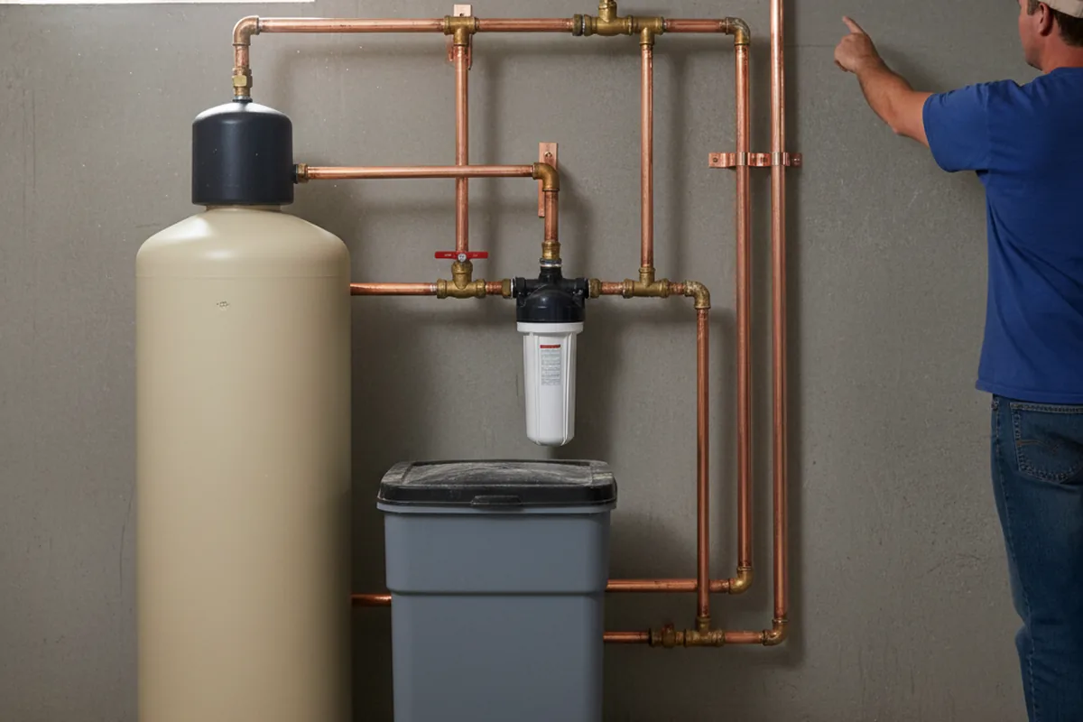 Whole-house water treatment system installed in Bolivar